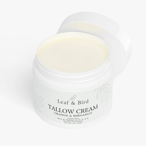 Whipped Grass-Fed Tallow Cream — Orange & Bergamot