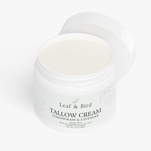 Whipped Grass-Fed Tallow Cream — Lemongrass & Lavender