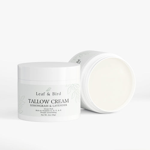 Whipped Grass-Fed Tallow Cream — Lemongrass & Lavender