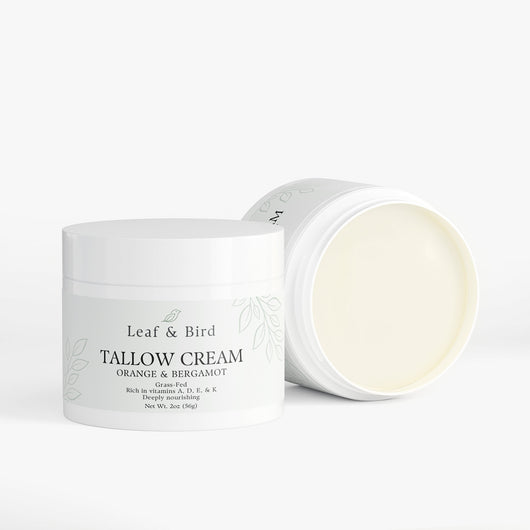 Grass-Fed Tallow Cream — Orange & Bergamot