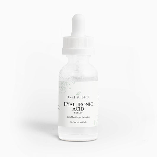 Hyaluronic Acid Serum bottle, front view