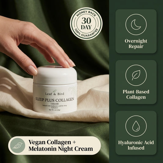 Sleep Plus Collagen Cream — branded product hero
