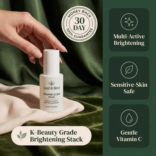 Vitamin Glow Serum — branded product hero